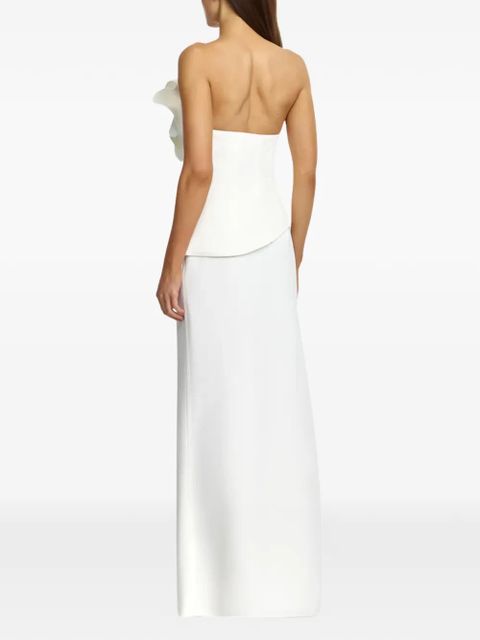 Acler Esher maxi dress - White