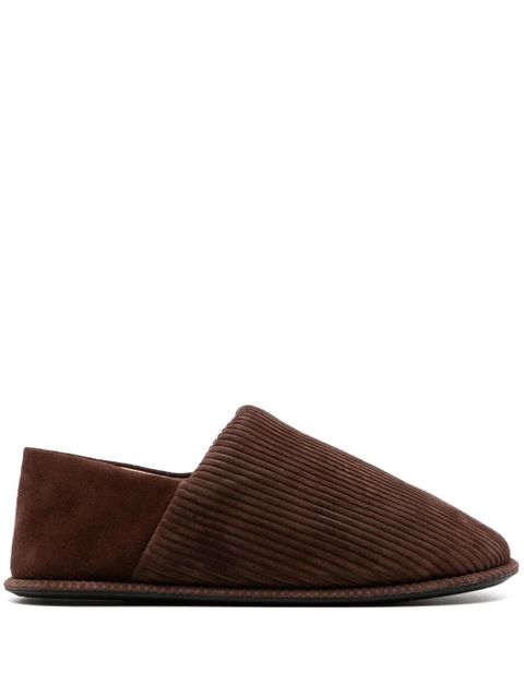JW Anderson corduroy slippers - Brown - zdjęcie produktu nr 1
