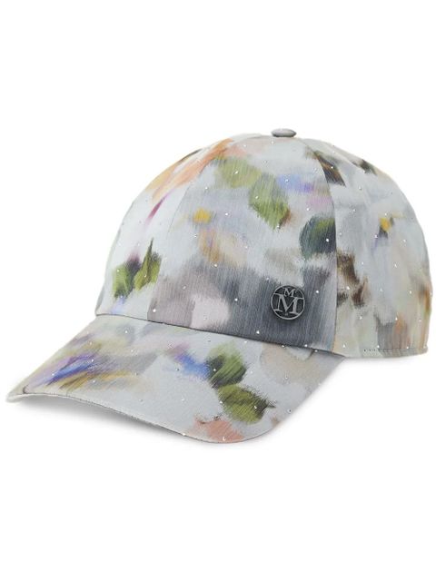 Maison Michel Tiger abstract-print baseball cap - Grey - zdjęcie produktu nr 1
