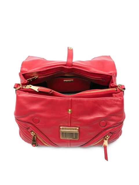 Miu Miu zip-fastening quilted tote bag - Red