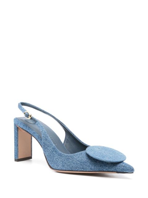 Jacquemus Les Slingbacks Duelo Hautes 85mm pumps - Blue