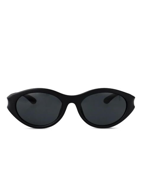 Diesel oval-frame sunglasses - Black - zdjęcie produktu nr 1