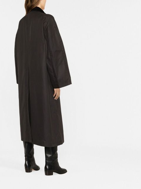 TOTEME Country cotton coat - Black