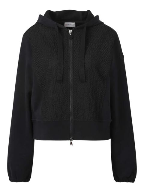 Moncler cotton hoodie - Black - zdjęcie produktu nr 1