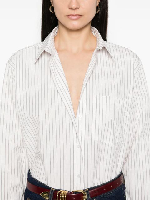 ANINE BING Braxton shirt - White