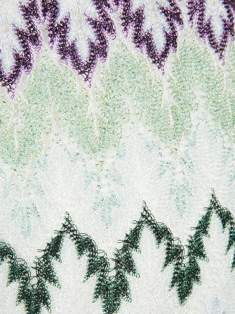 Missoni multicolour zig-zag shorts - White