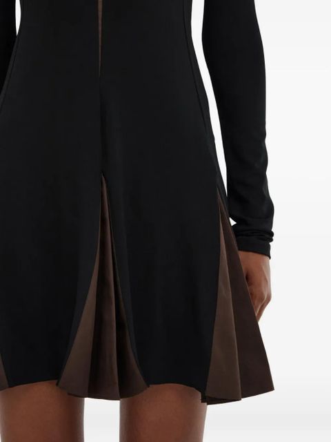 Ferragamo high-neck mini dress - Black - zdjęcie produktu nr 2