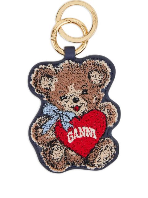 GANNI teddy keyring - Brown - zdjęcie produktu nr 1