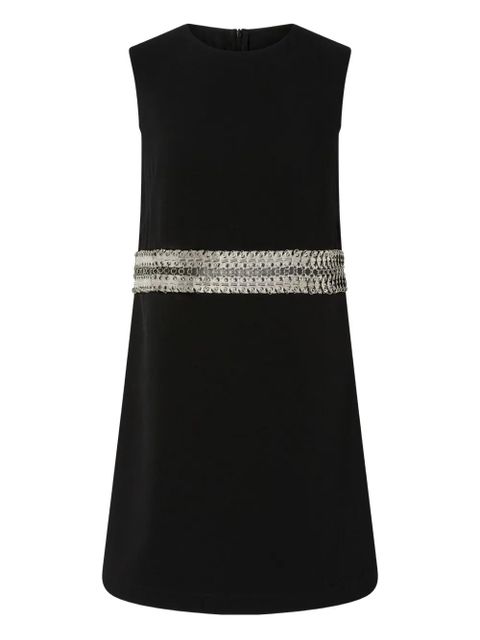 PINKO chain-detail mini dress - Black - zdjęcie produktu nr 1