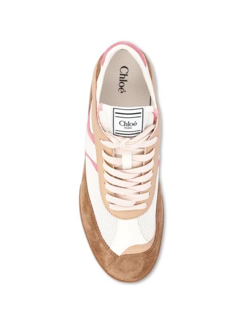 Chloé lace up sneakers - Neutrals
