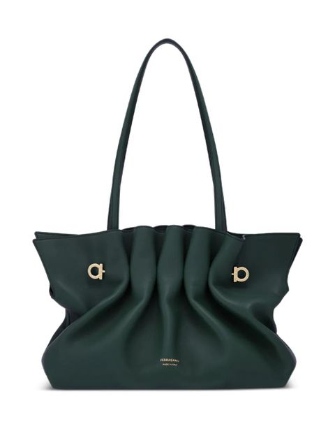 Ferragamo leather shoulder bag - Green - zdjęcie produktu nr 1