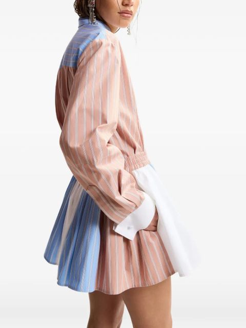 Essentiel Antwerp striped-pattern shorts - Pink