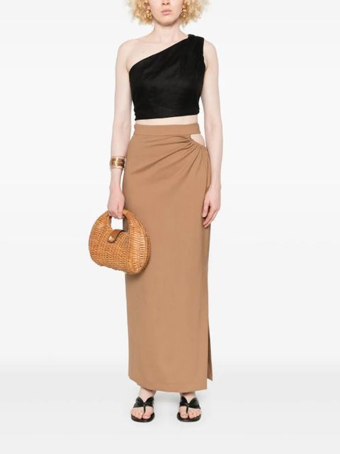 Max Mara virgin-wool skirt - Brown - zdjęcie produktu nr 2