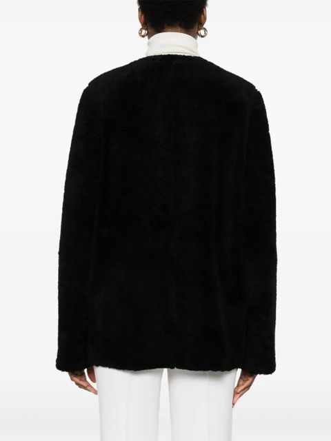 TOTEME shearling jacket - Black