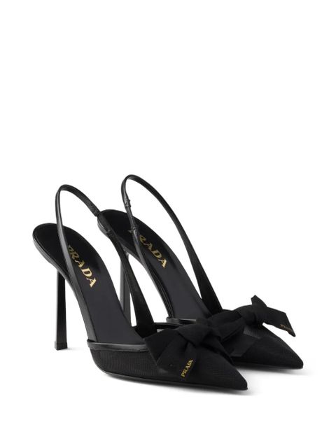 Prada mesh heeled pumps - Black - zdjęcie produktu nr 2