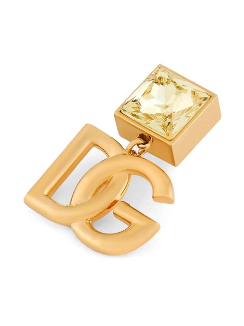 Dolce & Gabbana DG-logo embellished earrings - Gold - zdjęcie produktu nr 2
