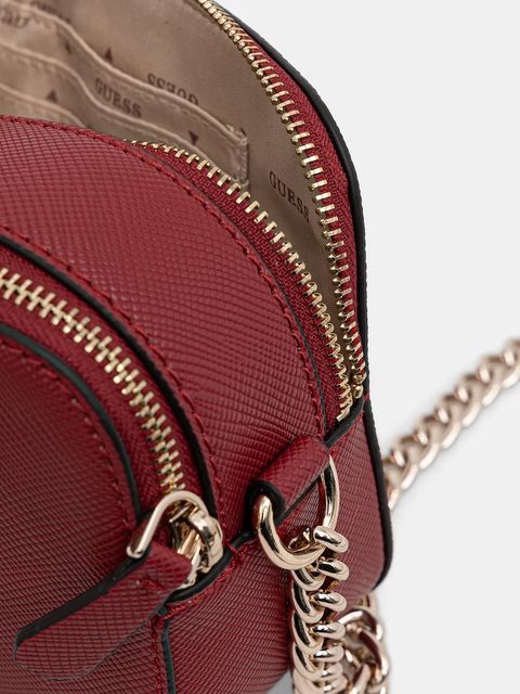 Guess torebka NOELLE kolor czerwony HWZG96 72140