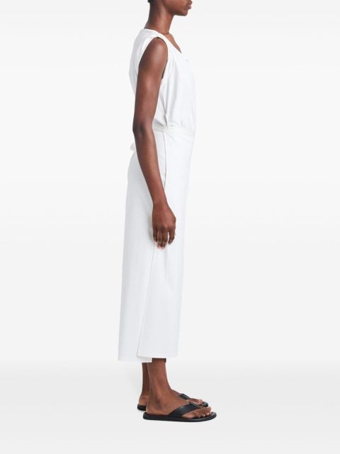 Proenza Schouler scoop neck organic cotton dress - White