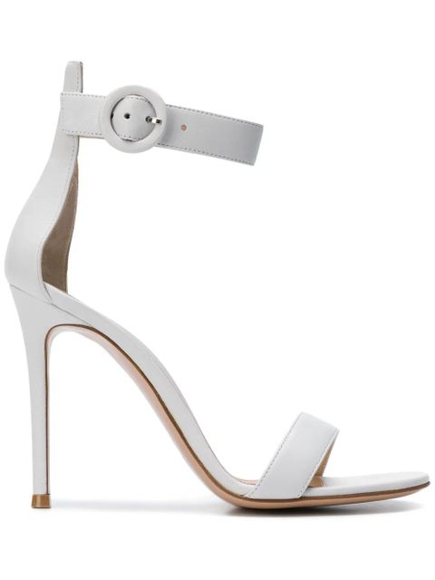 Gianvito Rossi Portofino sandals - White - zdjęcie produktu nr 1