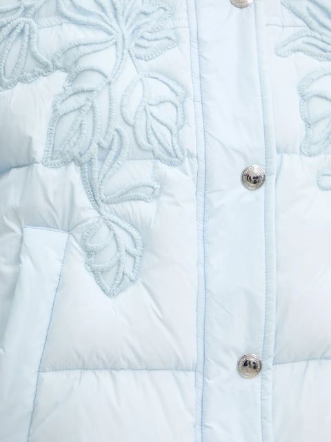 ERMANNO Firenze kurtka puchowa kolor niebieski zimowa 57TA004EX1AP