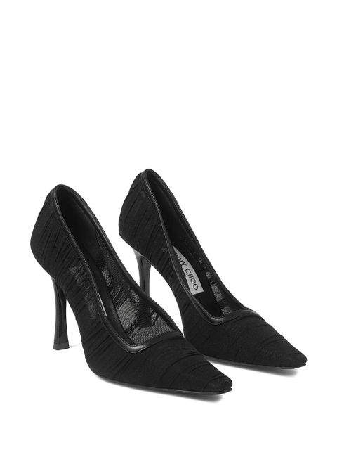 Jimmy Choo 100mm Lotta pumps - Black