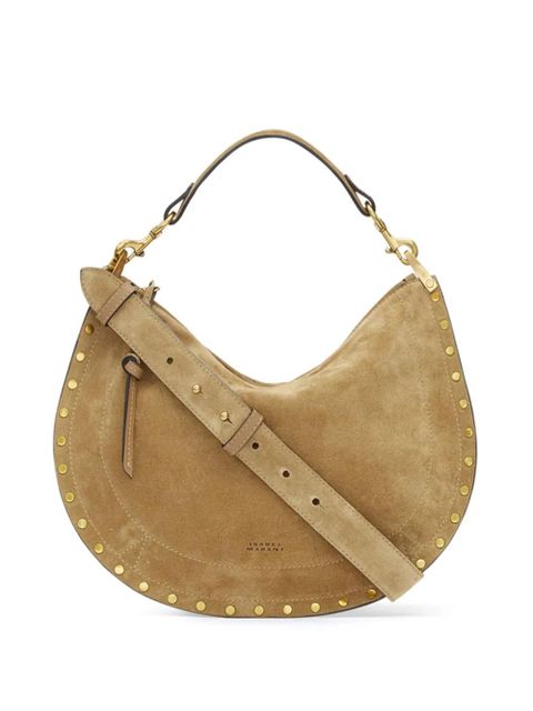ISABEL MARANT Oskan Soft Zip shoulder bag - Brown - zdjęcie produktu nr 1