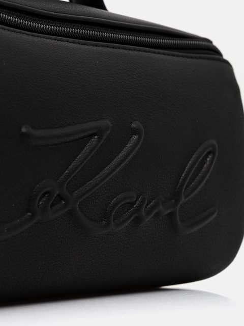 Karl Lagerfeld kosmetyczka K/VILLE kolor czarny B1W32040