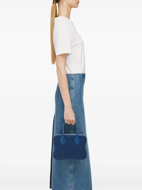 Ferragamo zipped tote bag - Blue - zdjęcie produktu nr 2