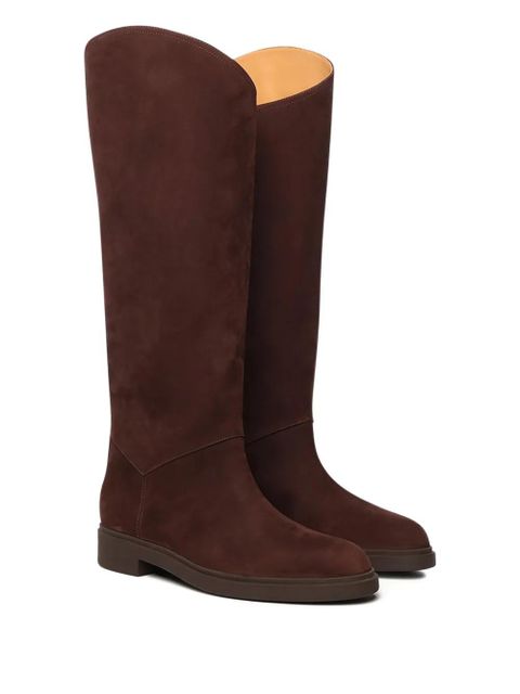 Loro Piana Kilda leather boots - Brown - zdjęcie produktu nr 2