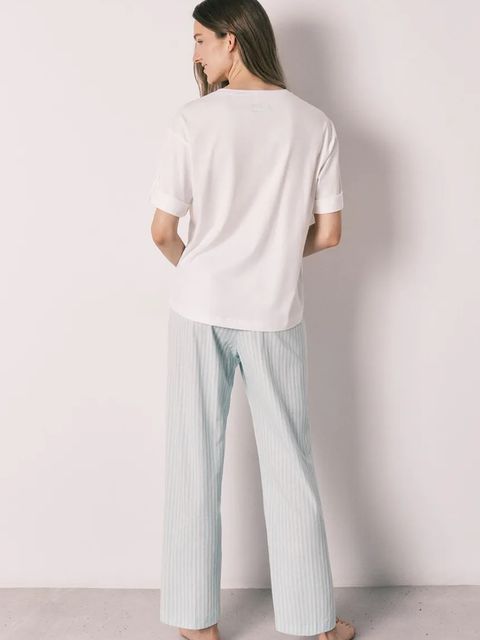 women'secret piżama dwuczęściowa damska bawełniana - zdjęcie produktu nr 1