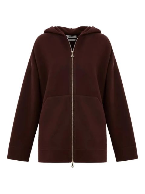 Max Mara hooded zip-up sweater - Red - zdjęcie produktu nr 1