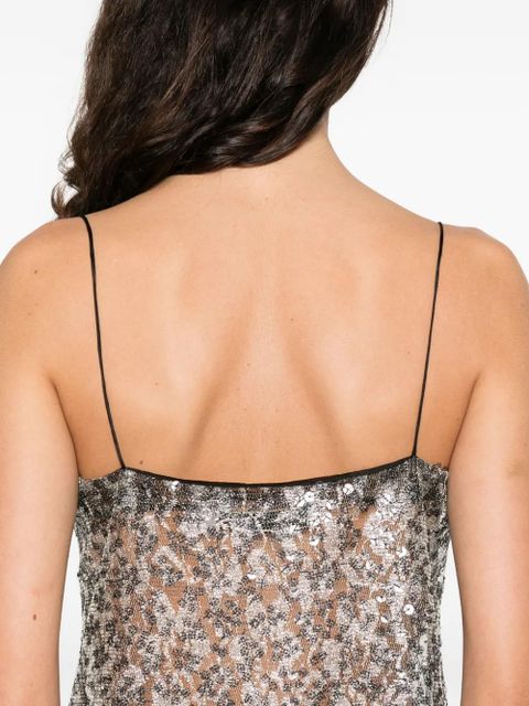 Christopher Esber sequin-embellishment maxi dress - Black