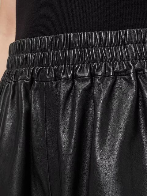 AllSaints szorty skórzane ARLA