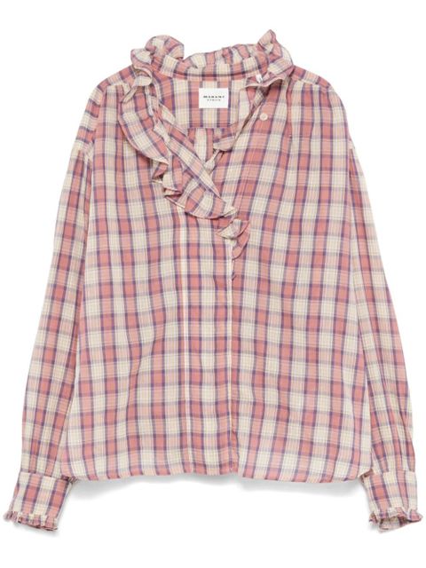 MARANT ÉTOILE Pamias blouse - Pink