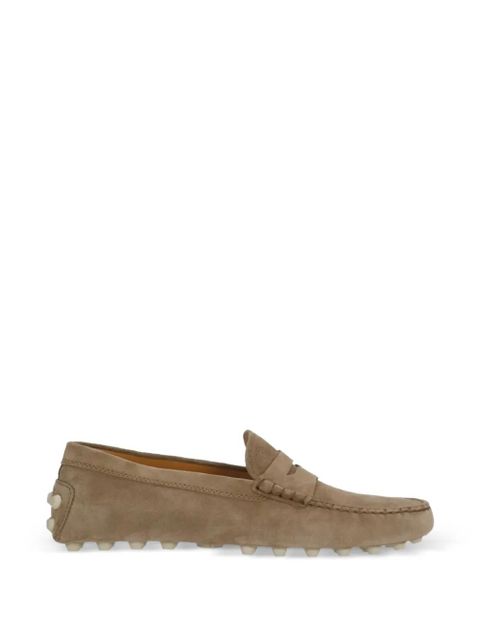 Tod's Gommino Bubble suede loafers - Neutrals - zdjęcie produktu nr 1