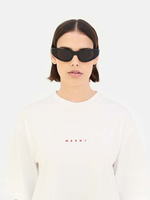 Marni okulary przeciwsłoneczne Netherworld kolor czarny EYMRN00065 001 MOA
