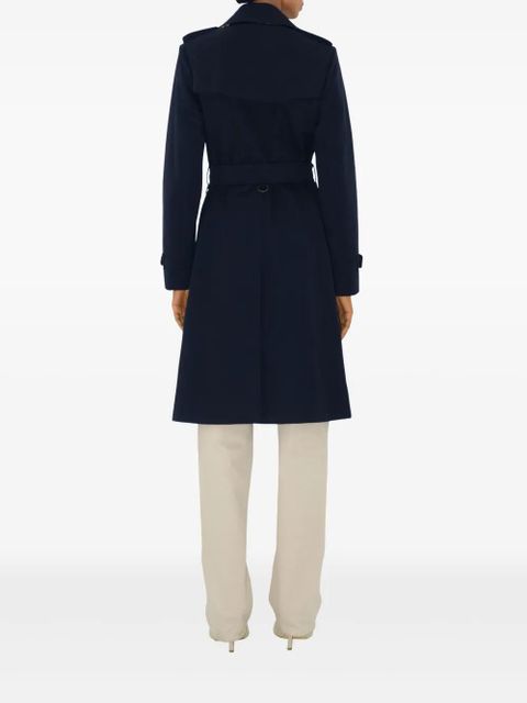 Burberry Chelsea Heritage double-breasted trench coat - Blue