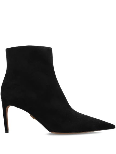 Dolce & Gabbana 80 mm pointed zip boots - Black - zdjęcie produktu nr 1