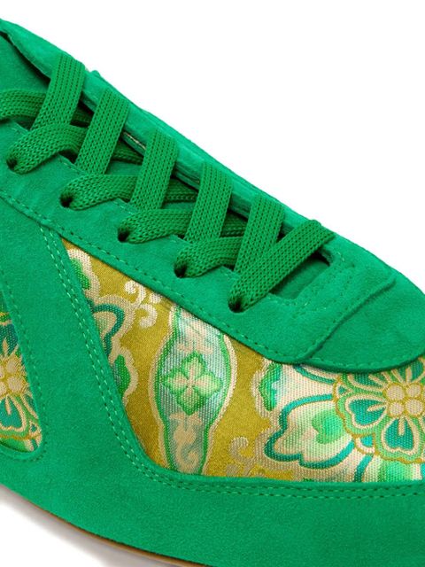 Christopher Esber floral-print sneakers - Green