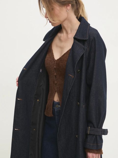 Answear.LAB płaszcz jeansowy