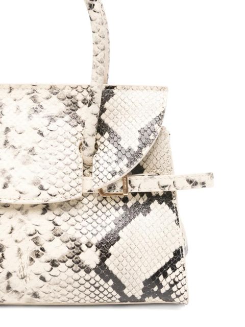 Simkhai small River snakeskin-print tote bag - Neutrals