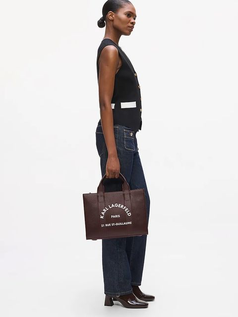 Karl Lagerfeld torebka K/RSG kolor bordowy A4W30264