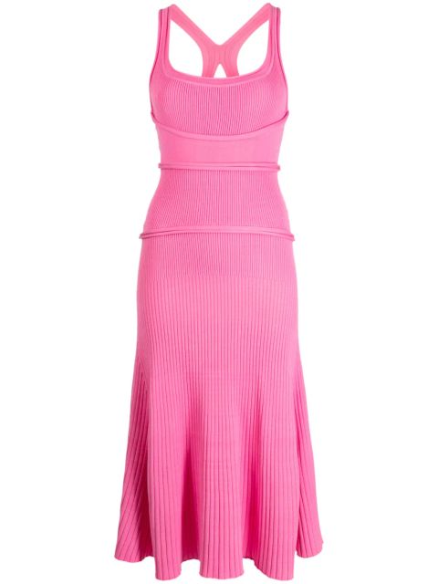 Acler Greenwood midi dress - Pink