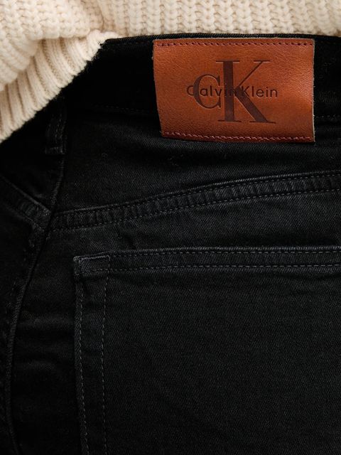 Calvin Klein Jeans jeansy damskie kolor czarny LV047D907G