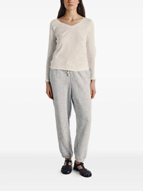 American Vintage Sonoma long-sleeves v-neck T-shirt - White - zdjęcie produktu nr 2