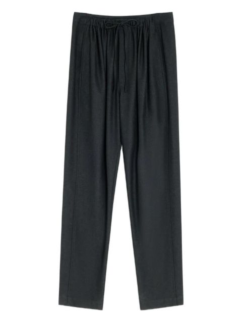LEMAIRE drawstring-waist trousers - Grey - zdjęcie produktu nr 1