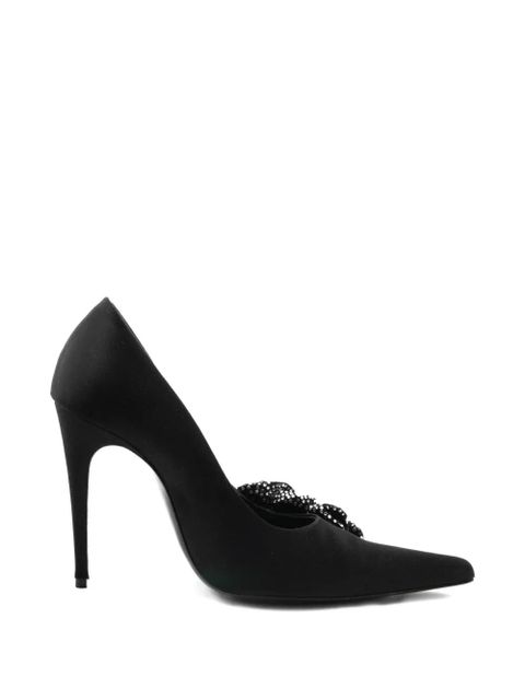 Magda Butrym crystal-embellished stiletto heeled pumps - Black