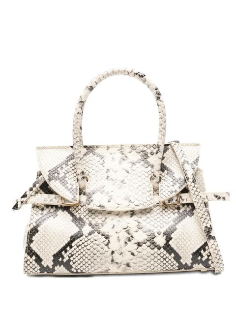 Simkhai small River snakeskin-print tote bag - Neutrals - zdjęcie produktu nr 1