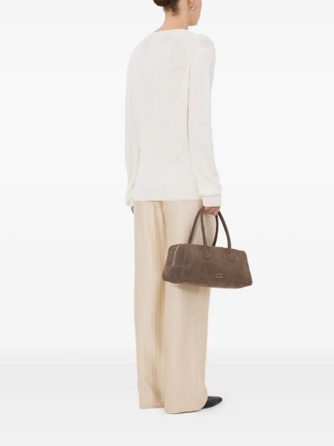 LouLou de Saison V-neck long-sleeve sweater - Neutrals
