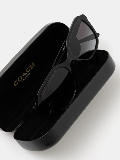 Coach okulary przeciwsłoneczne damskie kolor czarny 0HC8437U - zdjęcie produktu nr 2